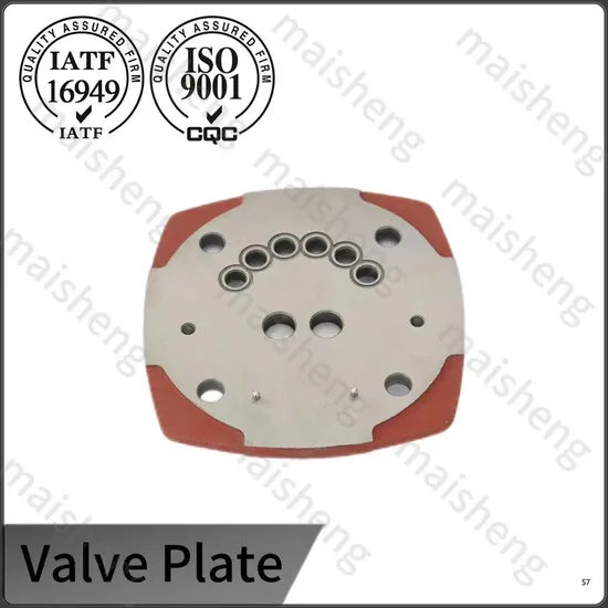 Ventilplade af aluminiumslegering