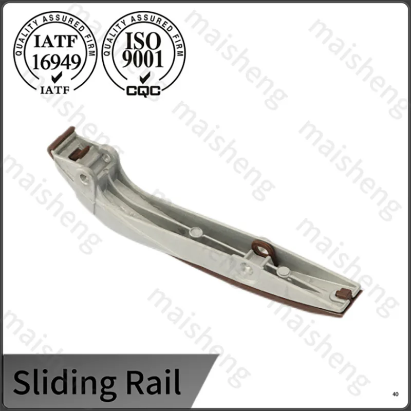 Guide mounted on engine timing case